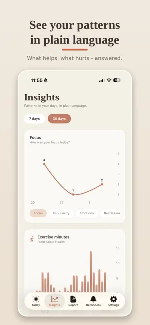 FocusLog ADHD Tracker screenshot 2