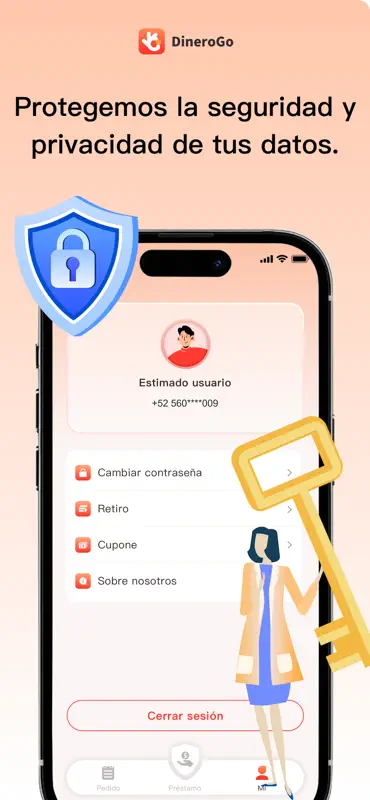 DineroGo-Préstamo fácil screenshot 5 of 5