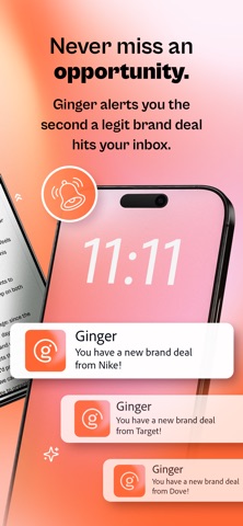 Ginger for Creators screenshot