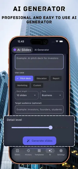 Slides Maker : AI Presentation screenshot 4