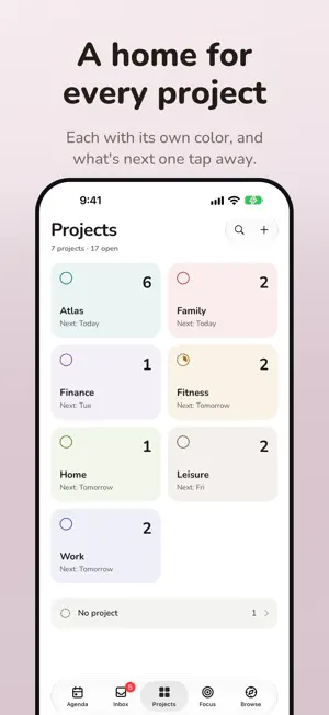 Atlas: Tasks & Focus screenshot 3