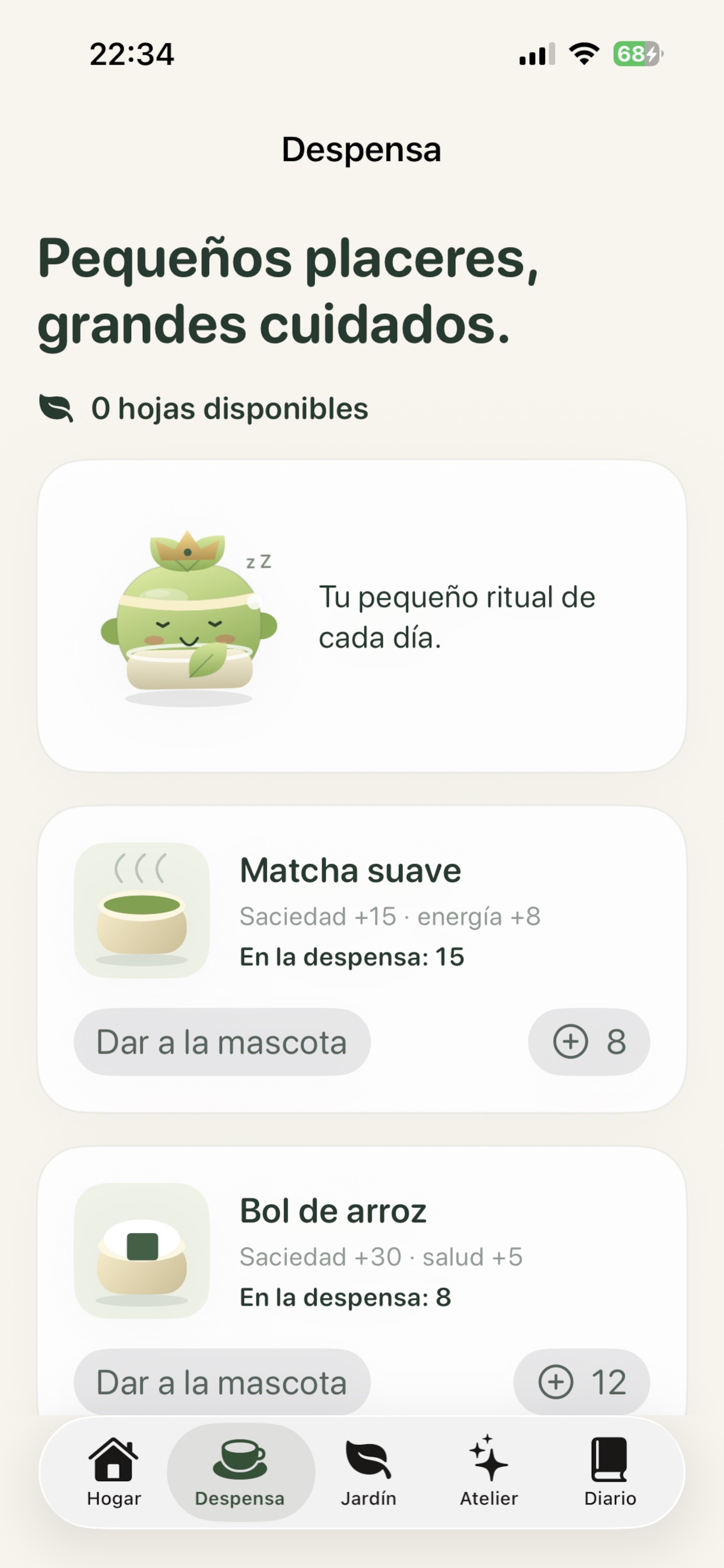 Screenshot 3 of Matchagotchi