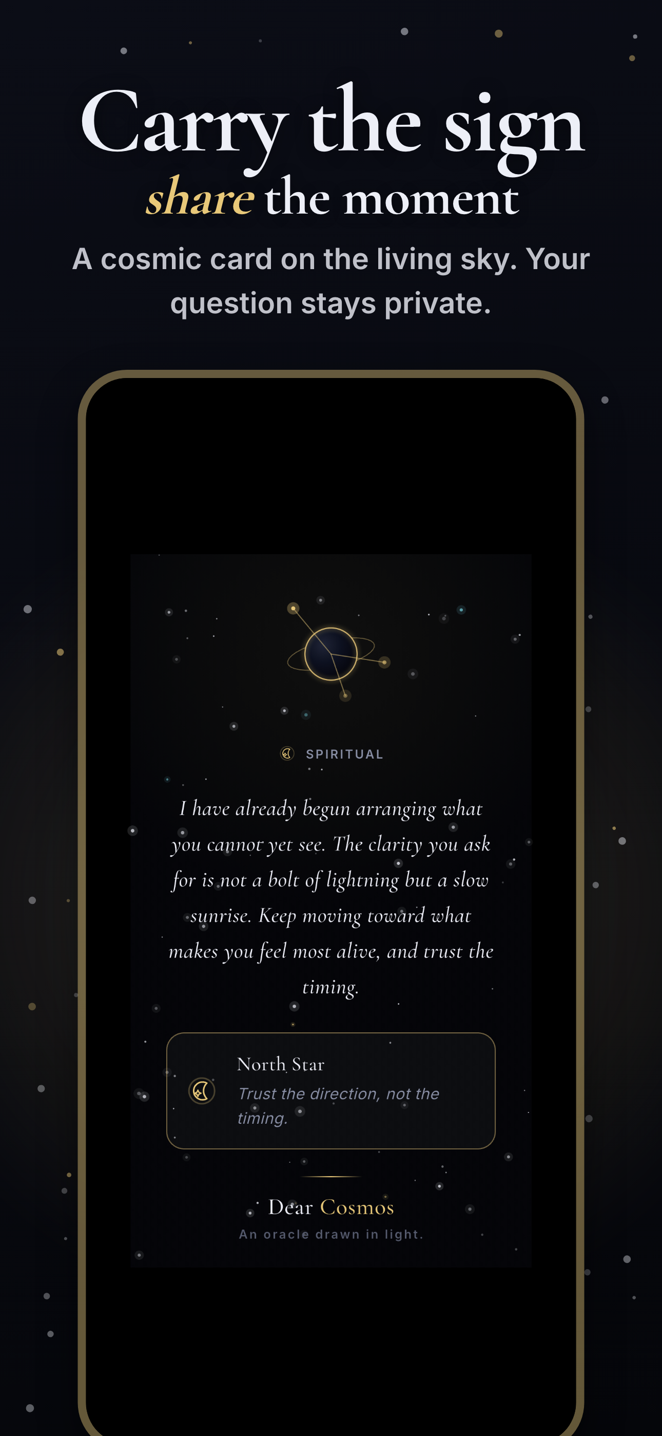 Dear Cosmos: Spiritual Guide screenshot 7