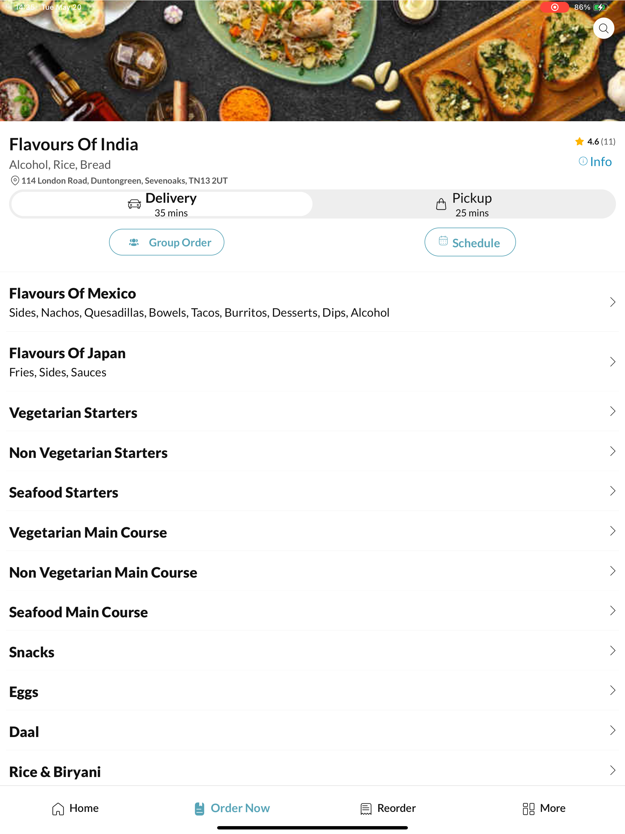 Flavours Of India Duntongreen screenshot 6