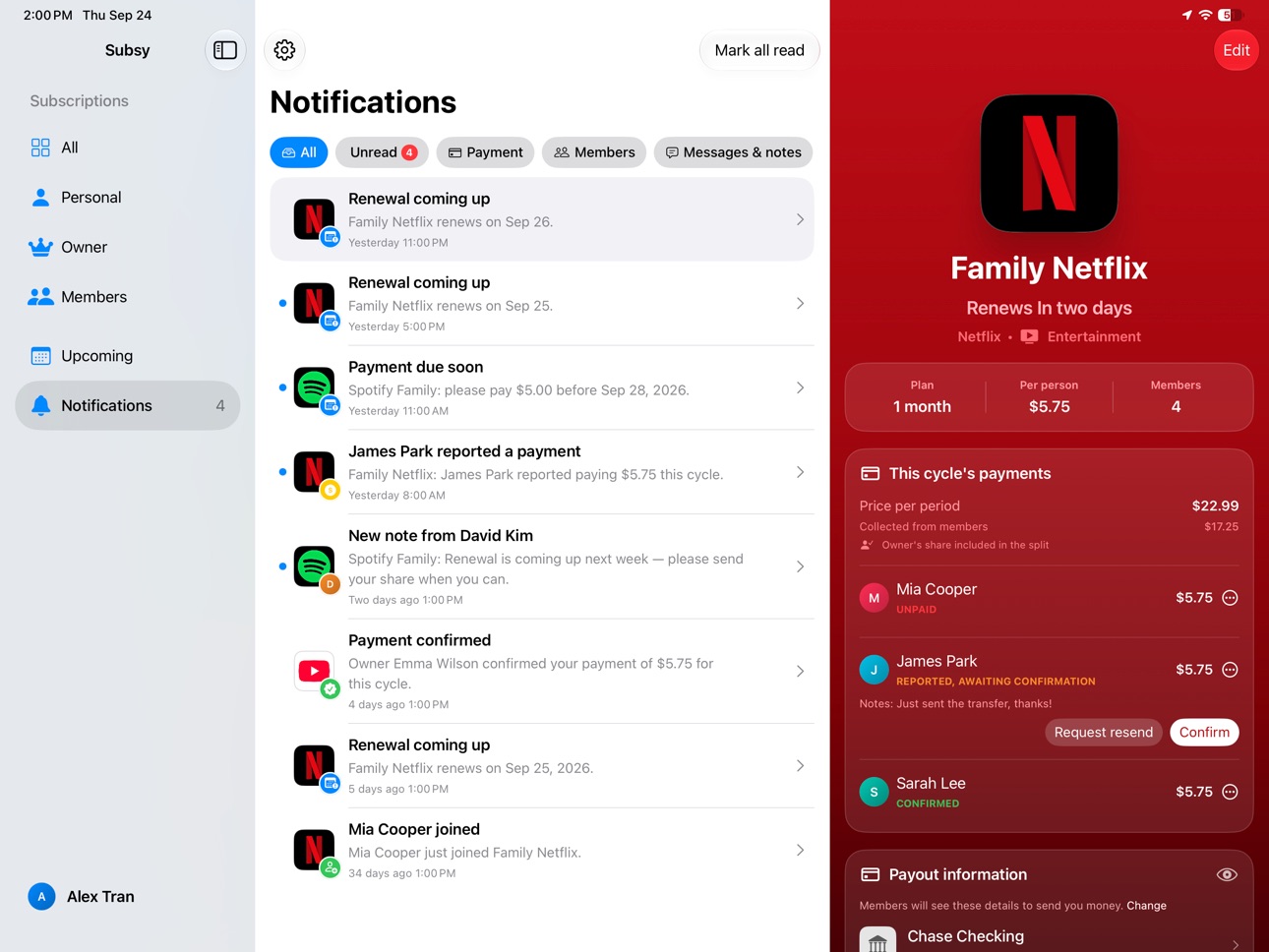 Screenshot 9 of Subsy - Subscription Tracker