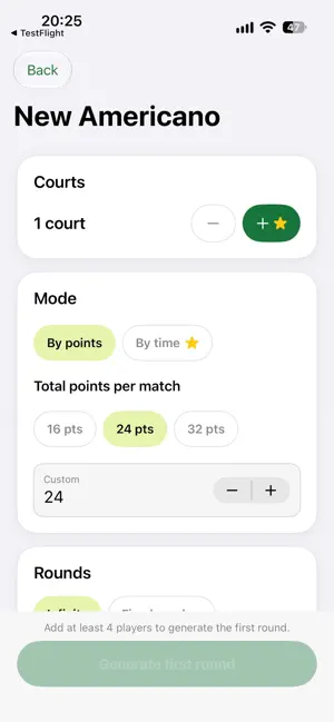 Padel Mate screenshot 2