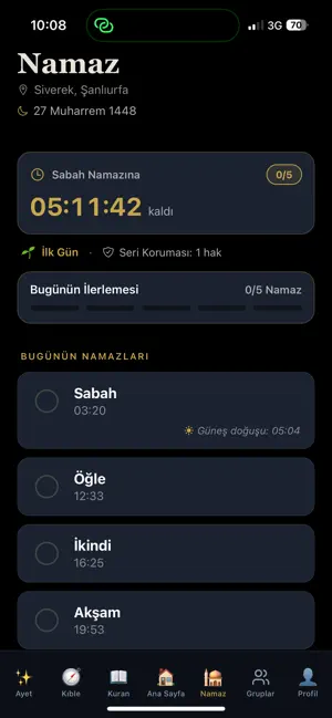 Nefes Namaz Vakti screenshot 1