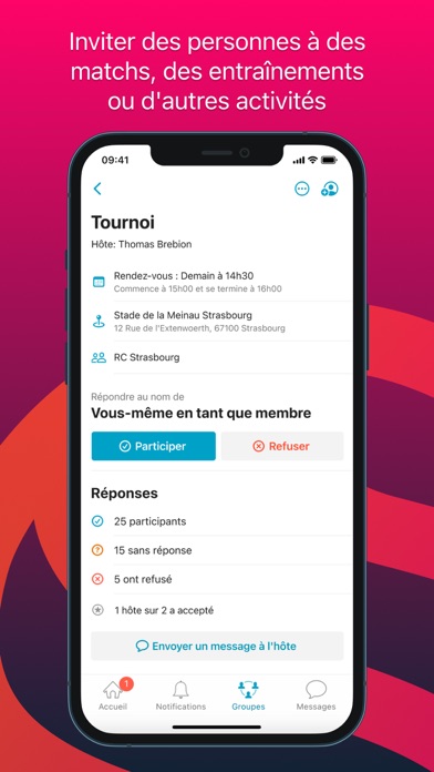 Screenshot #1 pour Spond