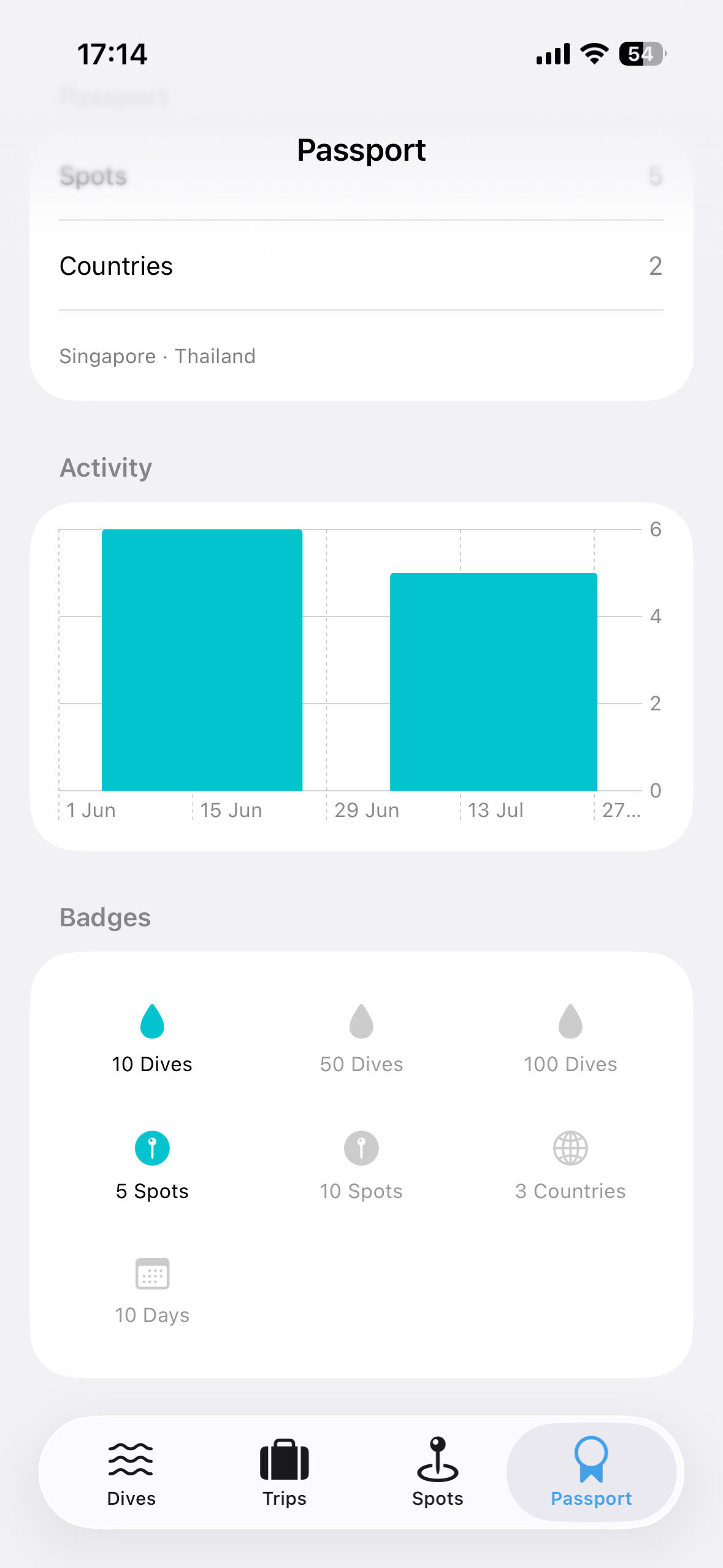 Dive Free — Anywhere screenshot 5