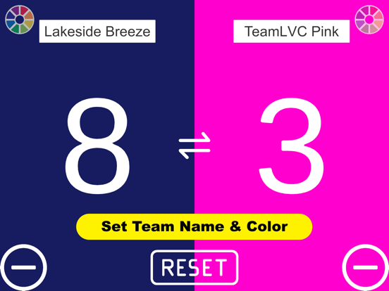 EZ-Scoreboard iPad screenshot