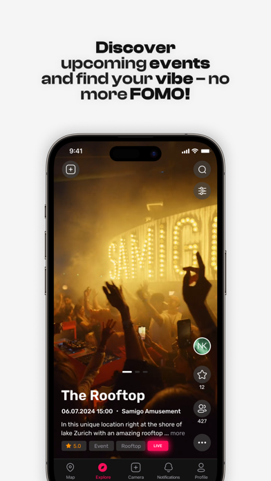 Mapin: Discover the World iPhone screenshot 2 - Social Networking app
