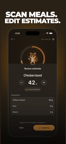 Buff Kitty Protein Tracker Screenshot 5 of 7