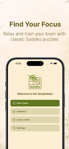 Simpledoku - Daily Puzzle screenshot