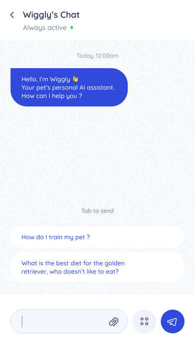 Wiggly AI – Ultimate Pet Care Screenshot