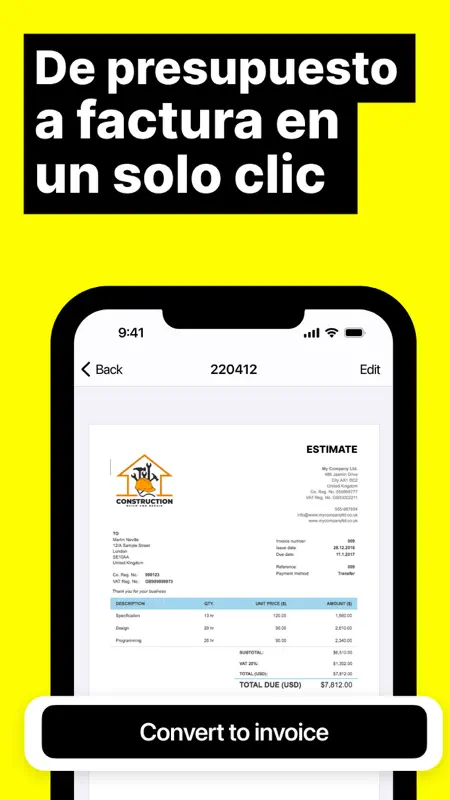 Invoice Simple, Invoicing App screenshot 4 of 7