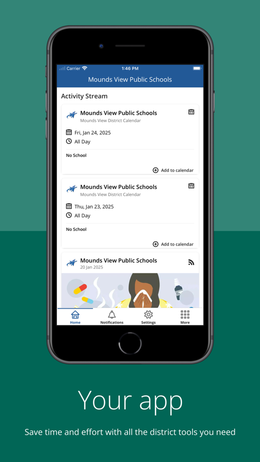 #1. Mounds View Public Schools (iOS) 由: Mounds View Public School District