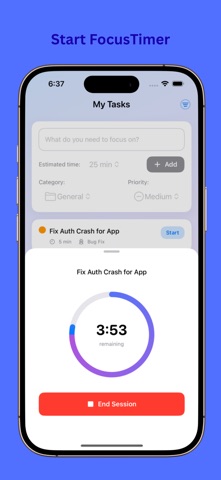 Owly : Study & Pomodoro Timer Screenshot 1 of 8