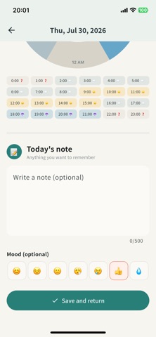 Weather Calendar Journal Screenshot 1 of 5