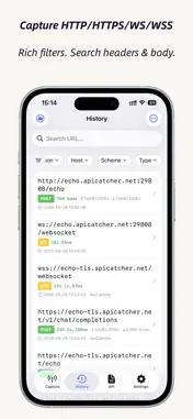 ApiCatcher - Capture HTTPS screenshot 1