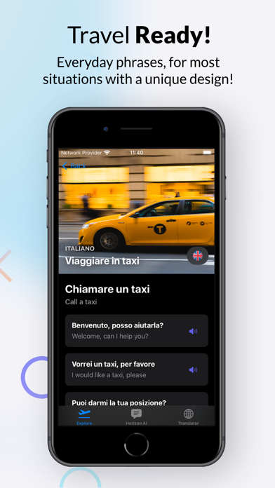 Horizons: AI travel assistant Screenshot