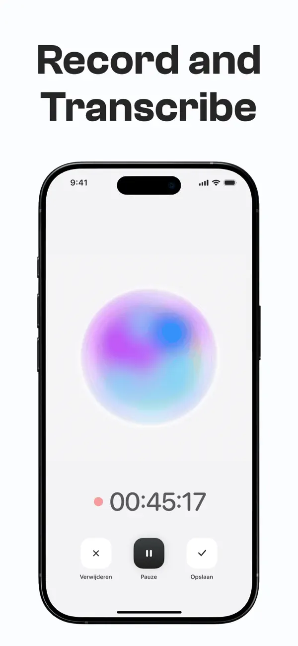 #2. Notee: AI Note Taker (iOS) Podle: GM UniverseApps Limited