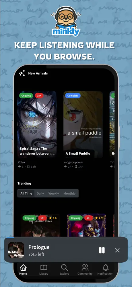 Minkly screenshot 3