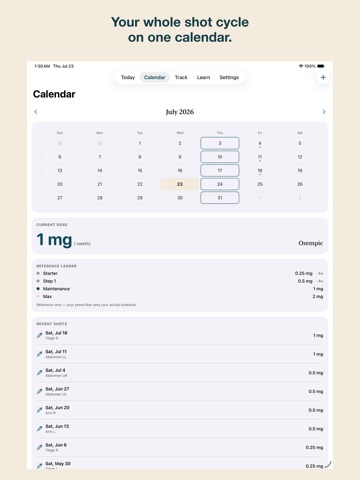 App screenshot