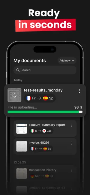 PDF & Document Translator screenshot 4