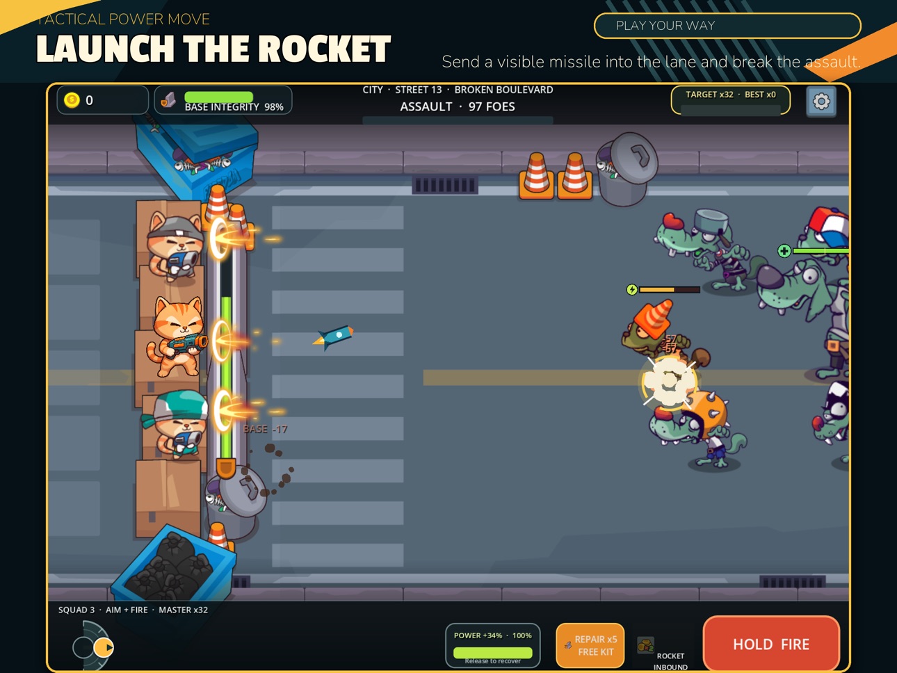 Screenshot 8 of Whisker Wardens: Cat War