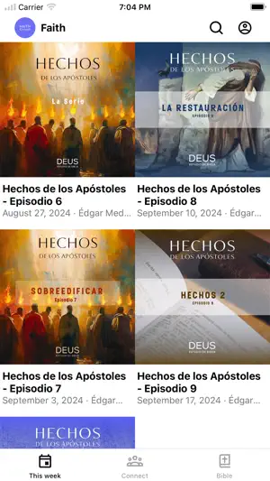 Faith Estudio de Biblia screenshot 1