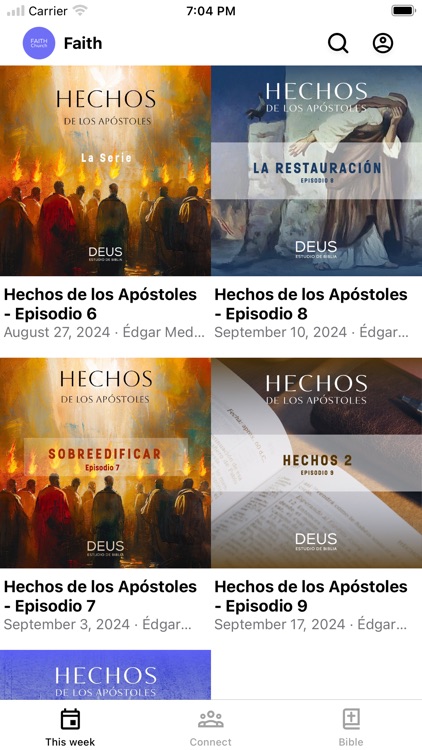 Faith Estudio de Biblia
