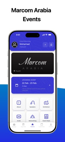 Marcom Arabia Events screenshot