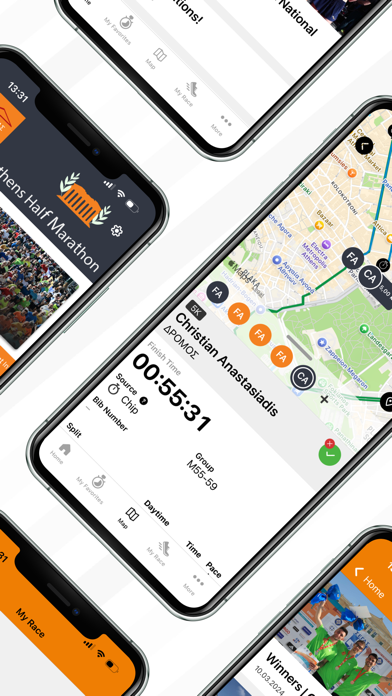 Athens Half Marathon Screenshot