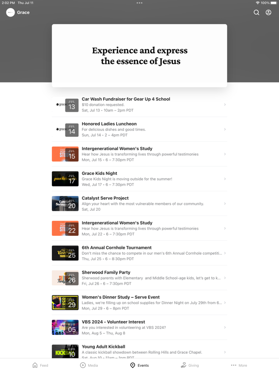 App screenshot