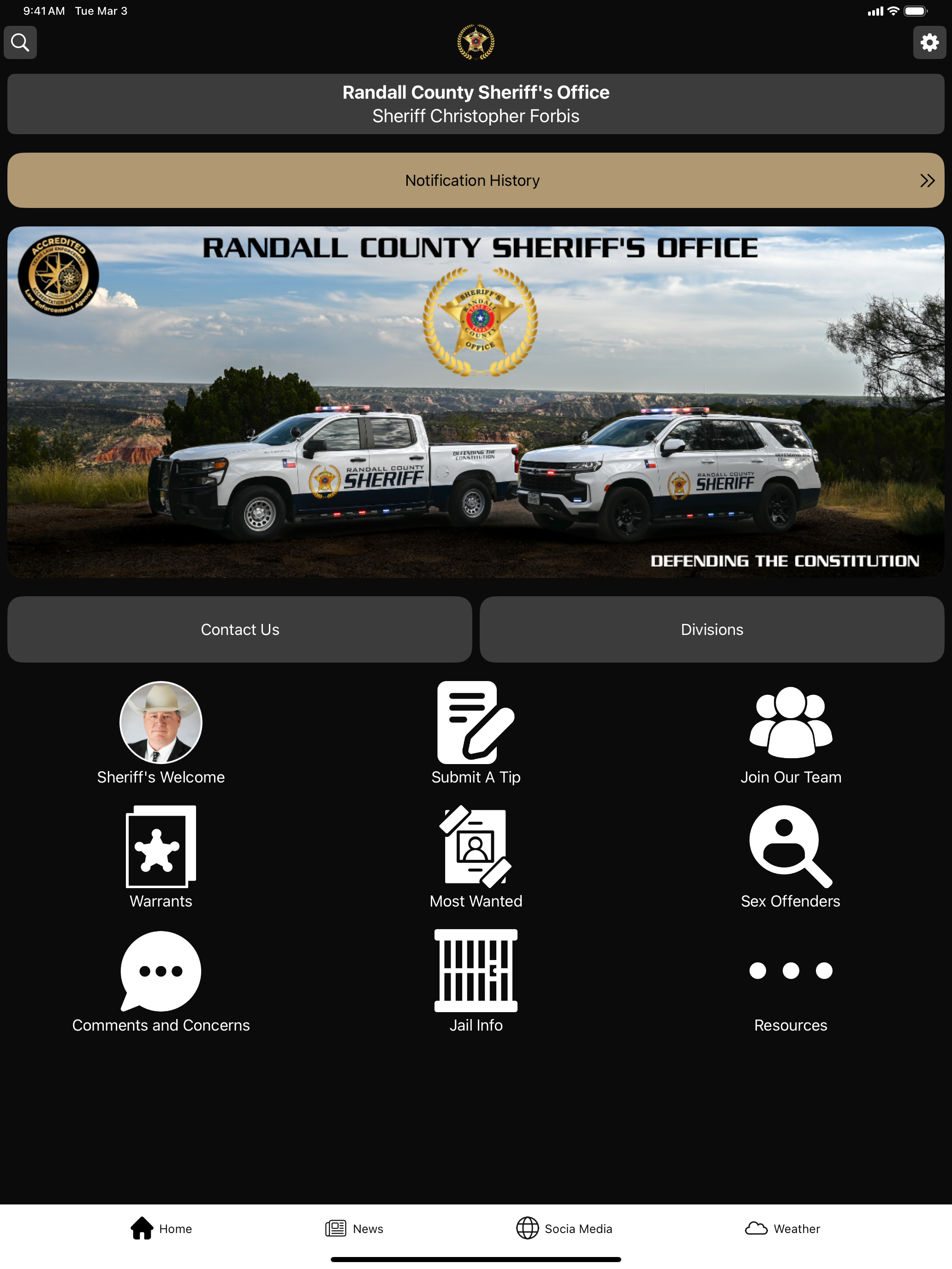 Randall County Sheriff (TX) screenshot 4