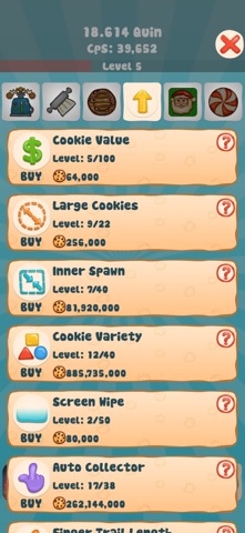 Cookie Clicker Collector iPhone screenshot