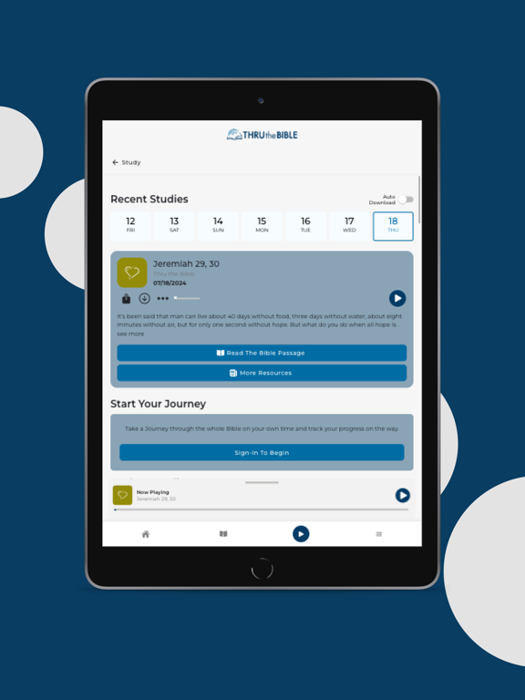 Screenshot #6 pour THRU the BIBLE App