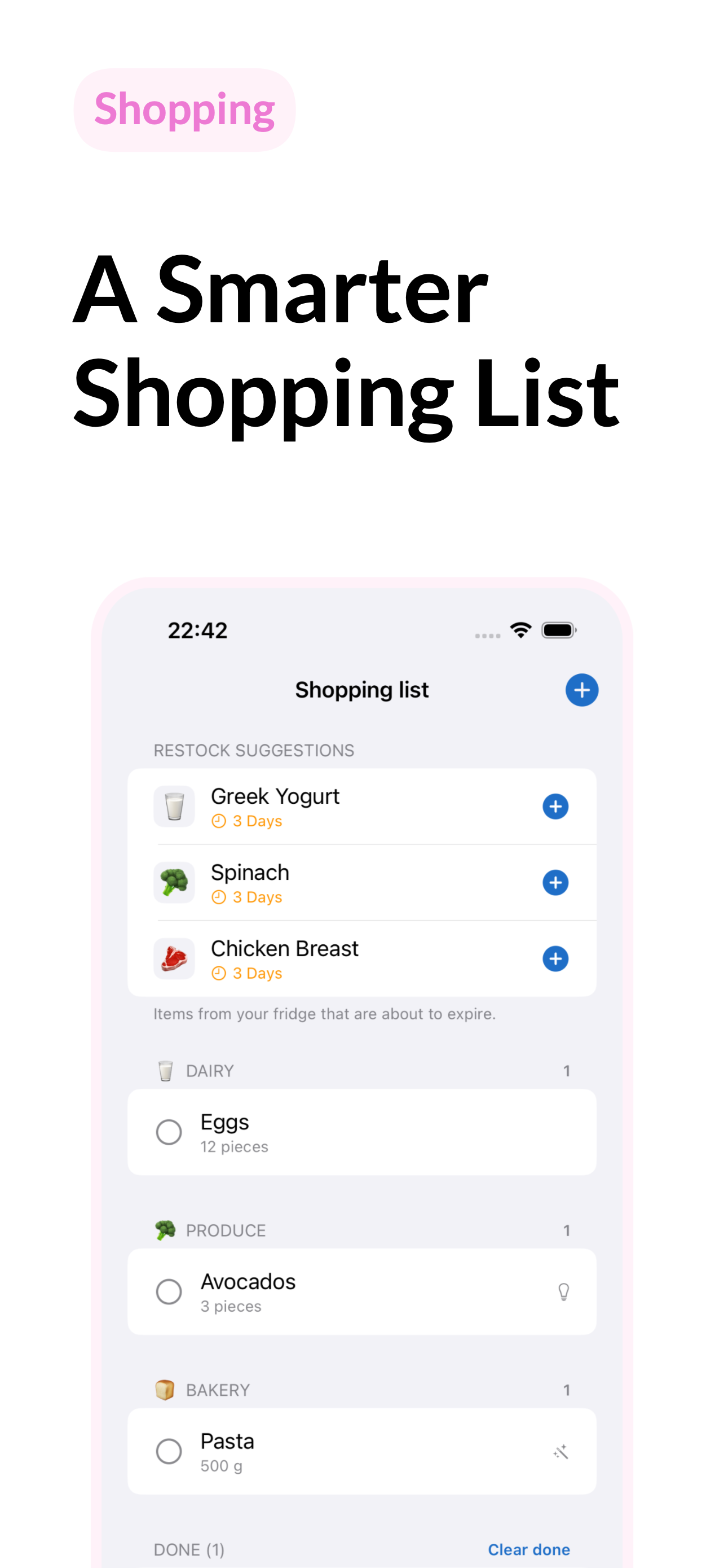 FridgeLoop : Food Organizer