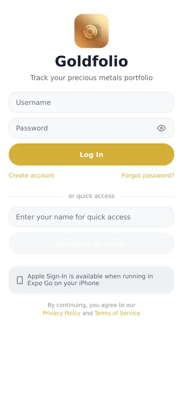 GoldLedger screenshot 2 of 7