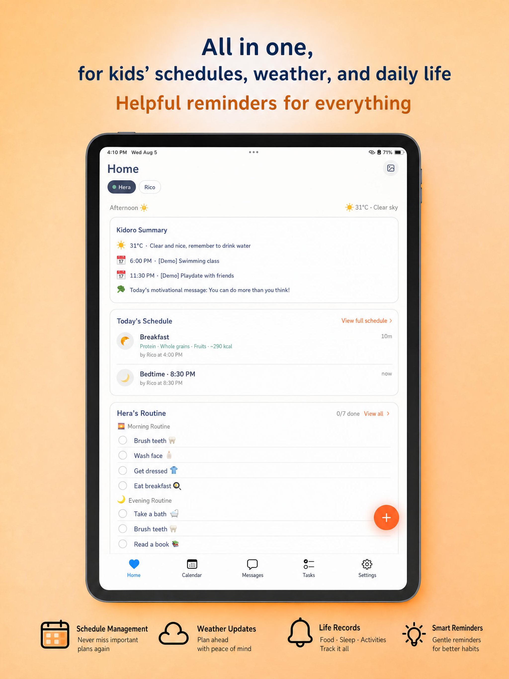 Kidoroo - Family Organizer screenshot 6