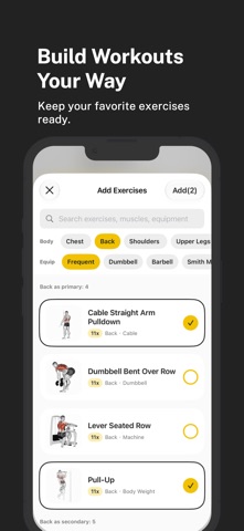 Weyt - Simple Workout Log iPhone screenshot