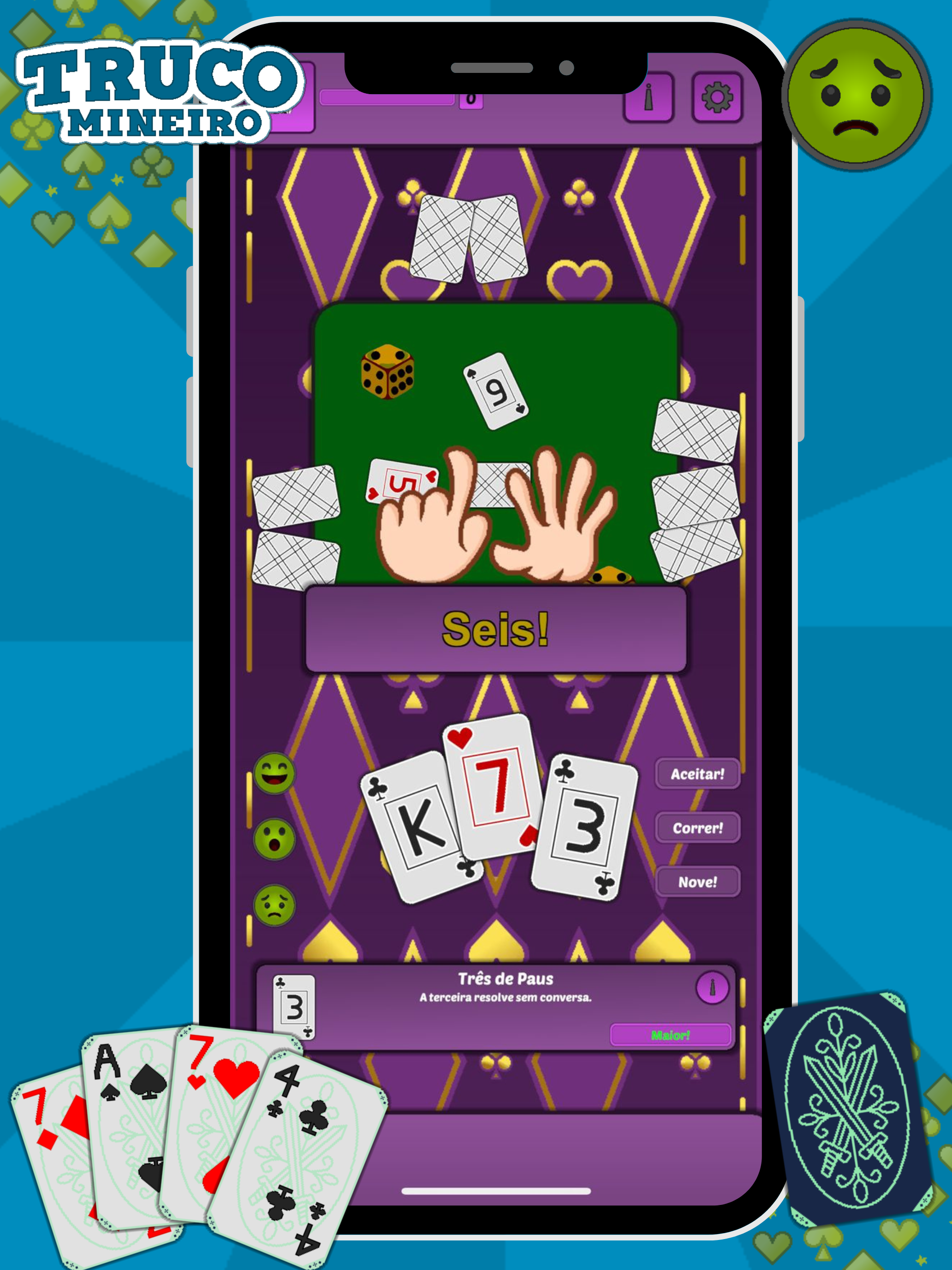 Truco Mineiro: Jogo de Cartas screenshot 18