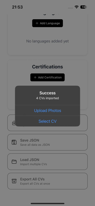 DGen-SmartCV Screenshot 8 of 9