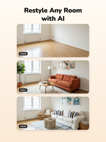 ZoneAI: AI Home & Room Design iPad screenshot