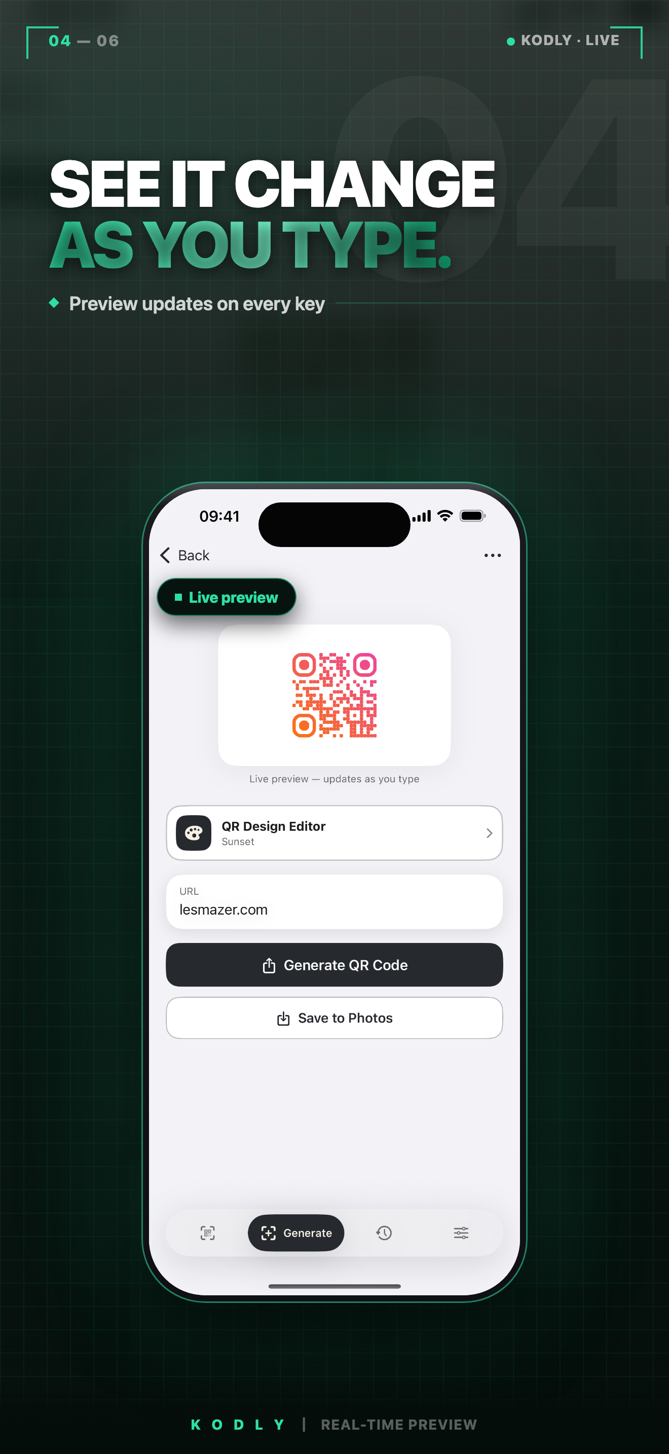 Kodly: QR Code Maker & Scan screenshot 4
