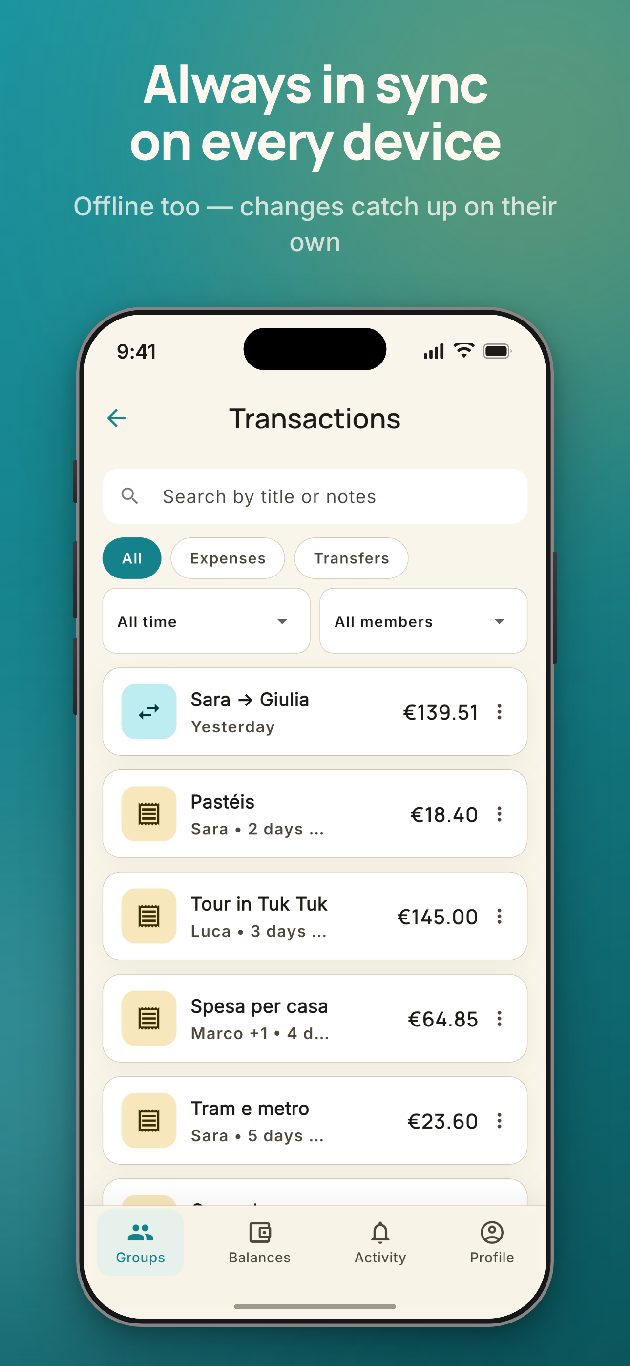 Dividily screenshot 3