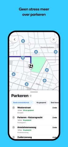 Waze-navigatie en live verkeer App Store preview screenshot 7