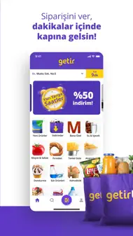 Getir: Market, Yemek Ve Dahası iphone resimleri 2