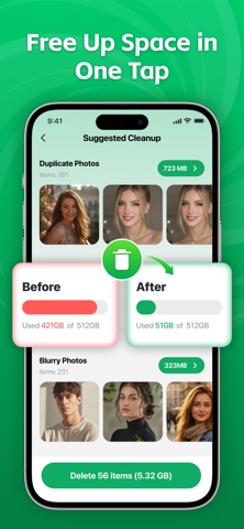 Phone Privacy: Storage Cleaner iPhone screenshot