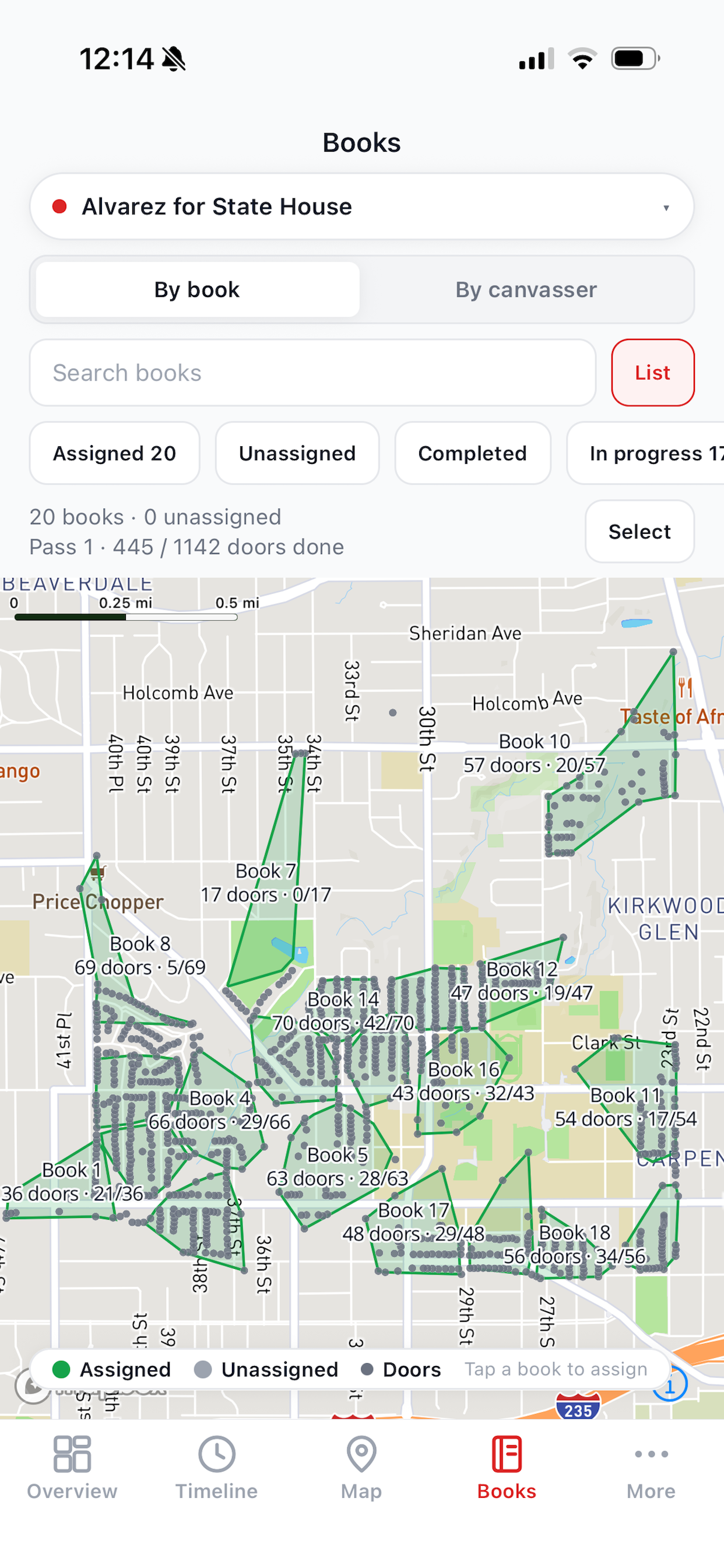 Doorline Canvass screenshot 4